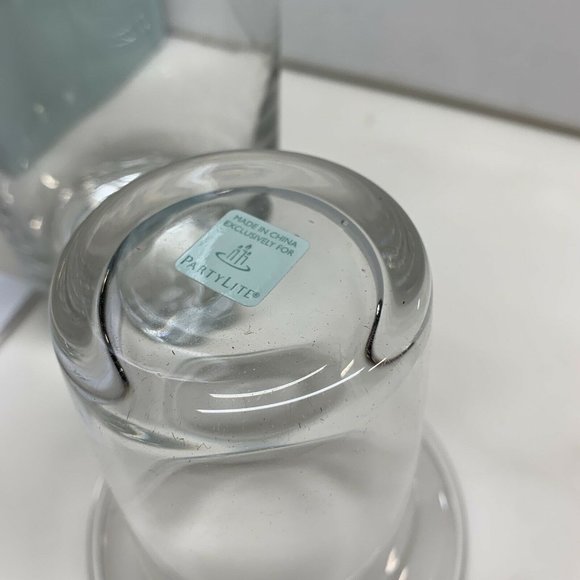 PartyLite Naturally Modern Votive Clear Glass Cand - Picture 6 of 9